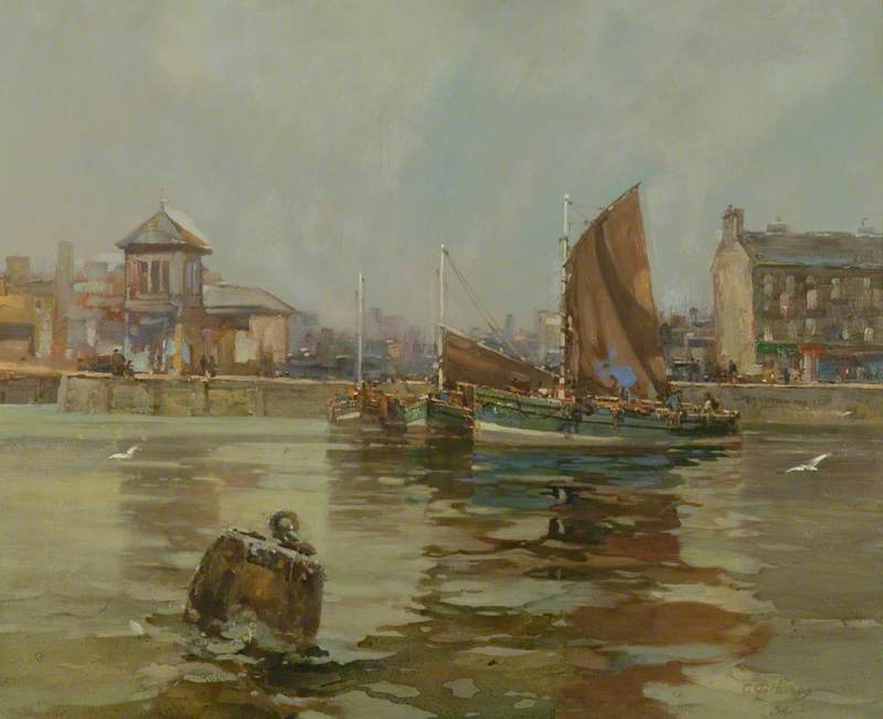 Dundee Harbour — Charles Gustav Louis Phillips