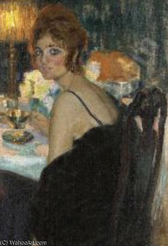 Retrato De Mujer — Francisco Pons Arnau