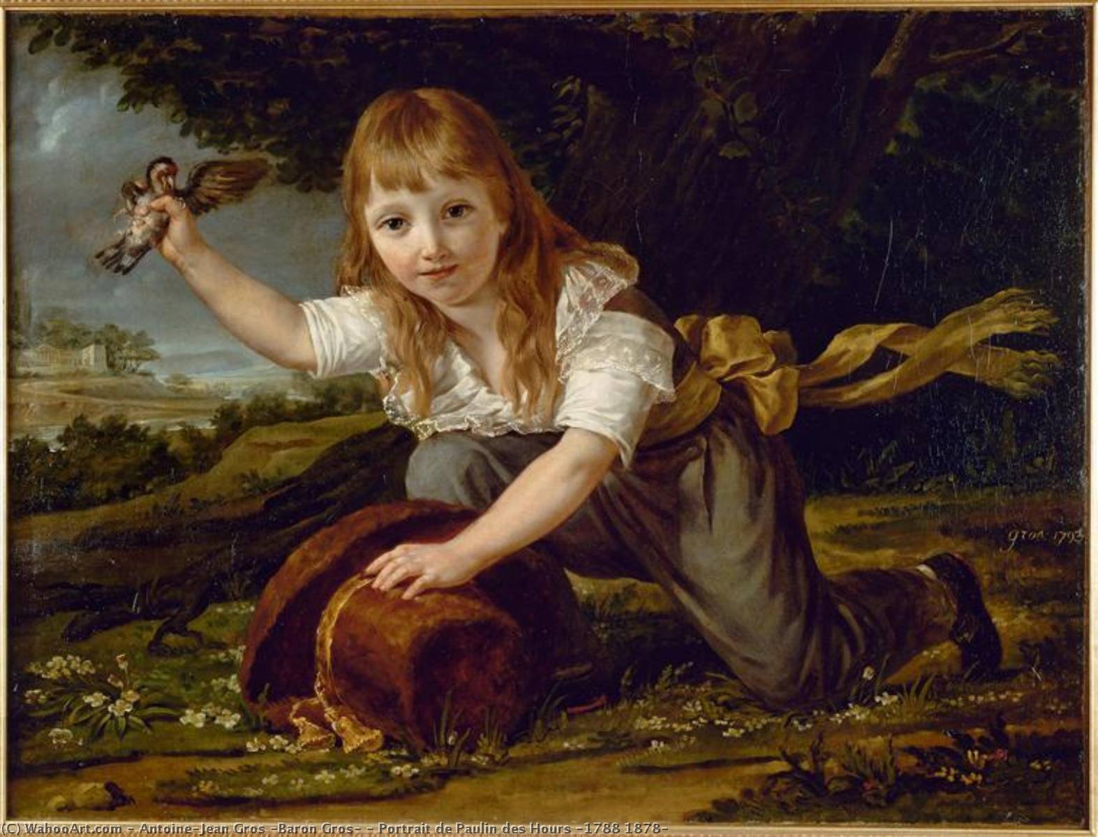 Retrato De Paulin Des Hours (1788-1878) — Antoine-jean Gros