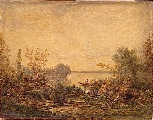 Edge Of River — Теодор Робинсон