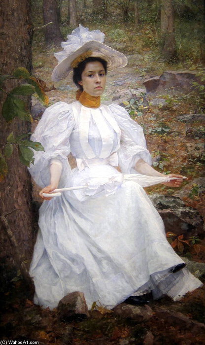 Portrait Of Sophie Hunter Colston — William Robinson Leigh