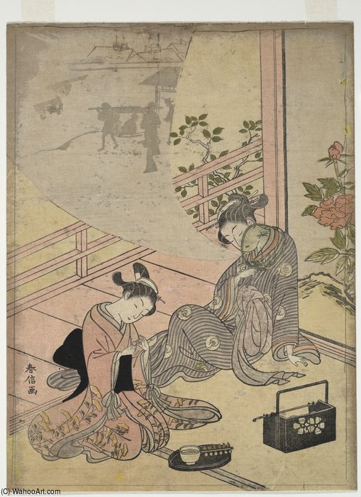 Courtesan Dreaming — Suzuki Harunobu