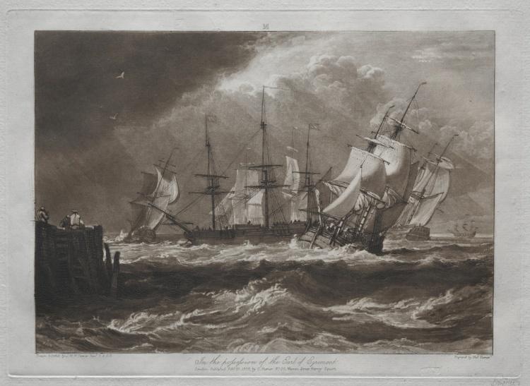 Ships In A Breeze — Јозеф Турнер