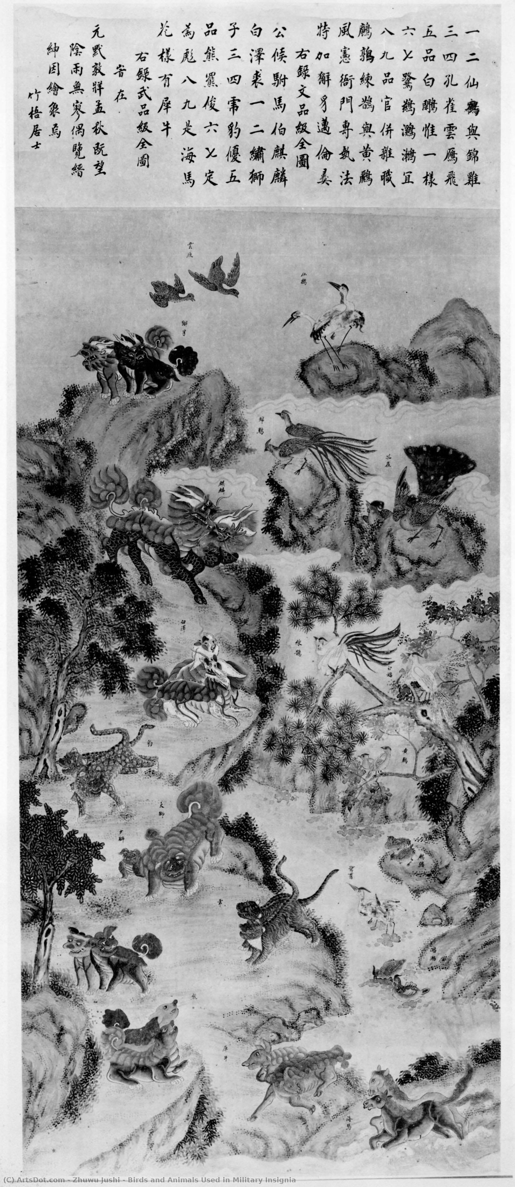 Birds And Animals Used In Military Insignia — Zhuwu Jushi