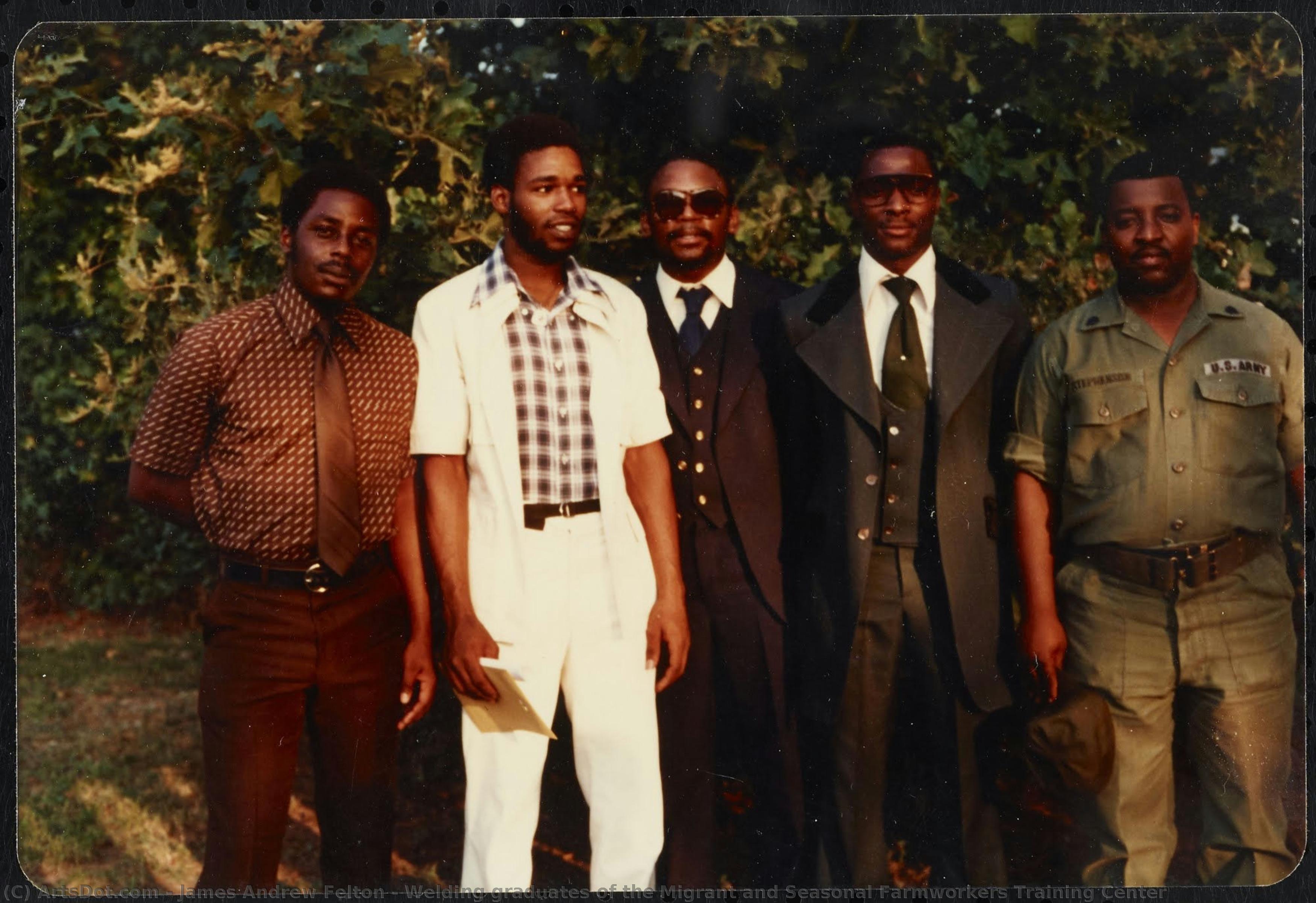 Welding Graduates Of The Migrant And Seasonal Farmworkers Training Center — James Andrew Felton