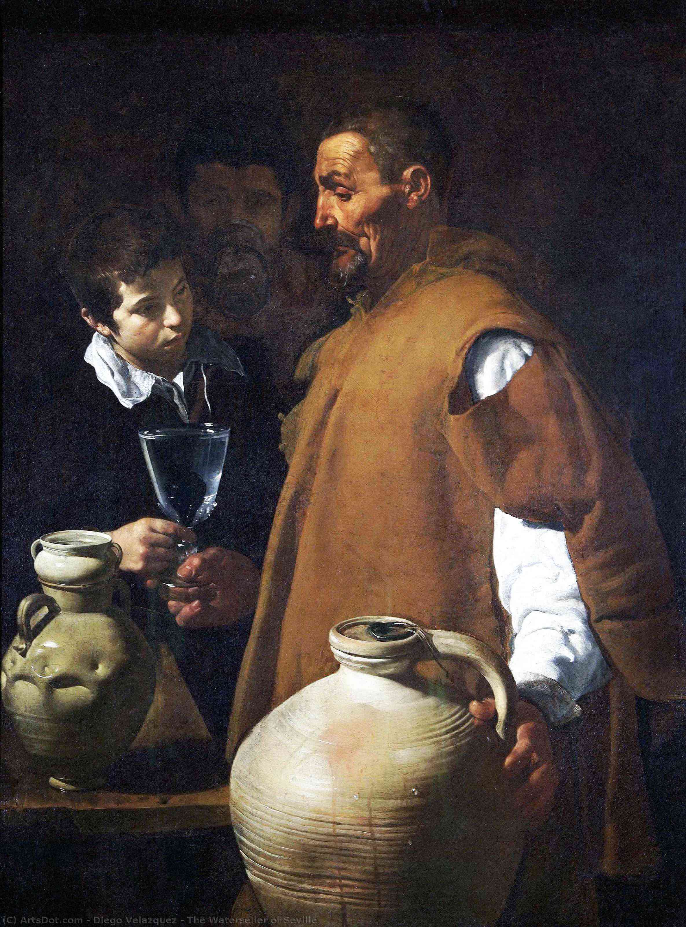 The Waterseller In Seville — Diego Rodríguez De Silva Y Velázquez