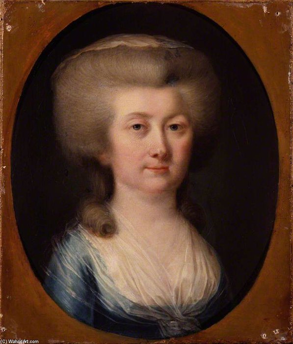 Unknown Woman, Formerly Known As Louisa, Countess Of Albany — Hugh Douglas Hamilton