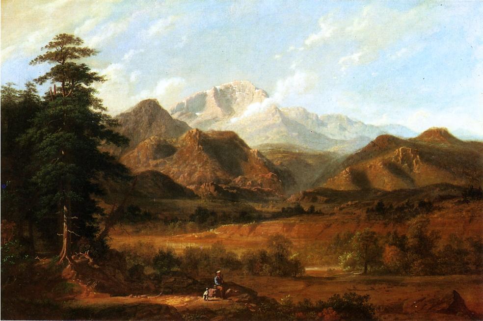 View Of Pike's Peak — George Caleb Bingham