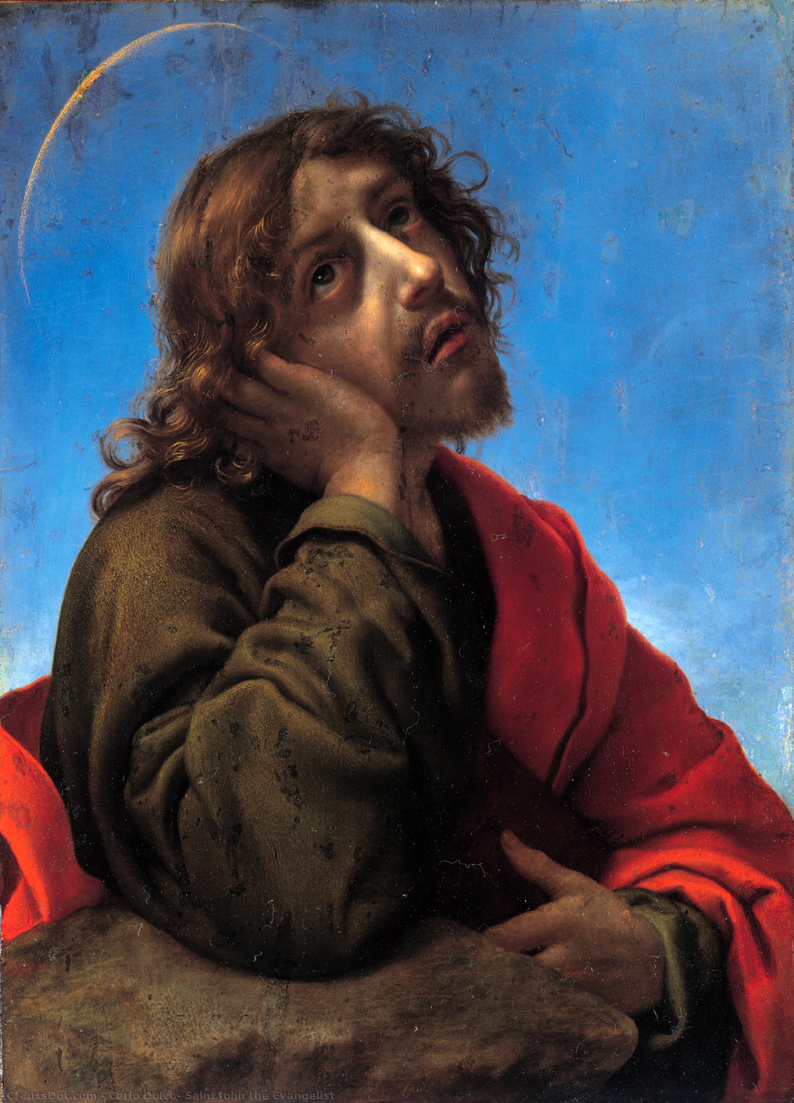 Saint John The Evangelist — Карло Дольчи
