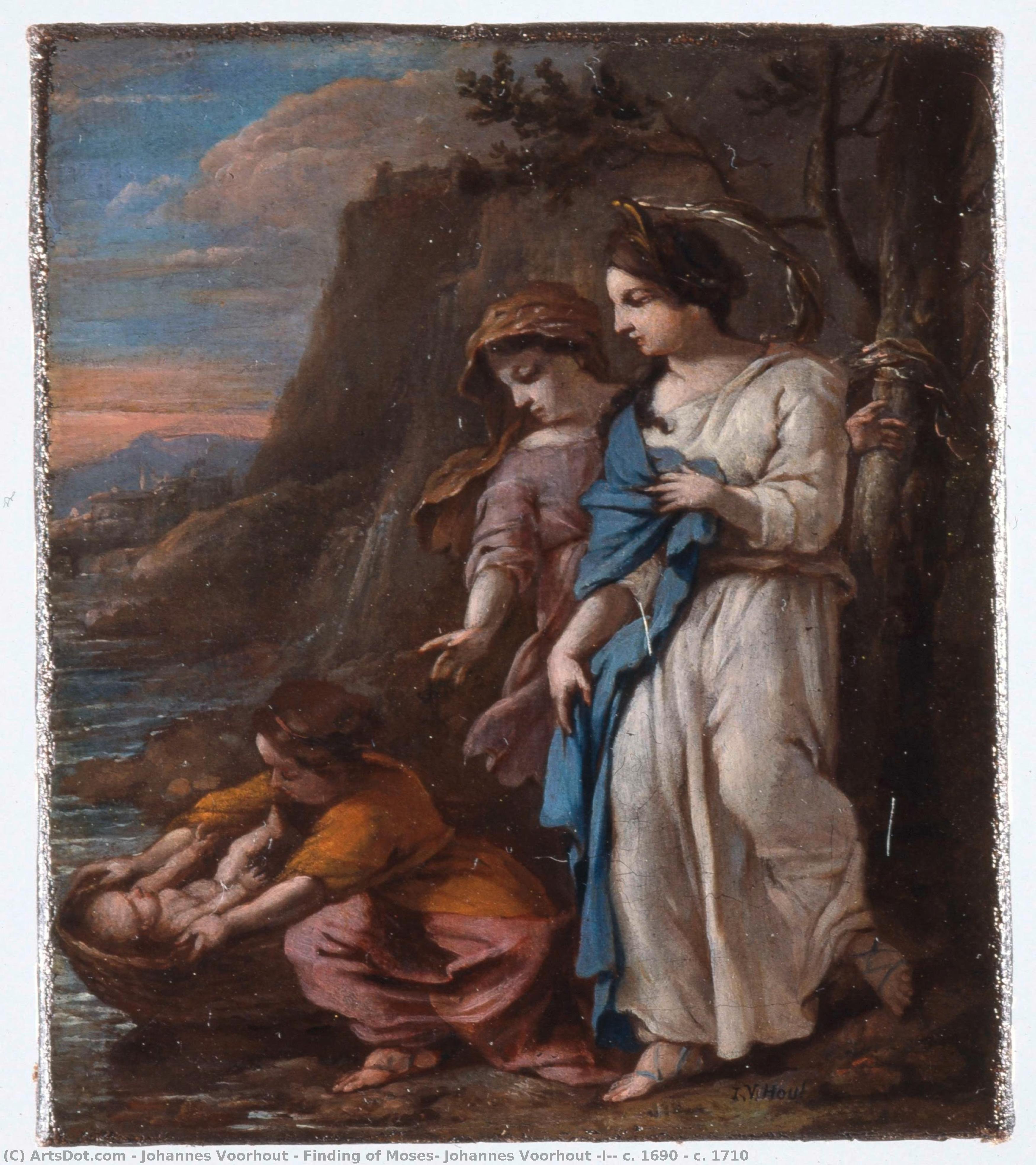 Finding Of Moses, Johannes Voorhout (i), C. 1690 - C. 1710 — Johannes Voorhout