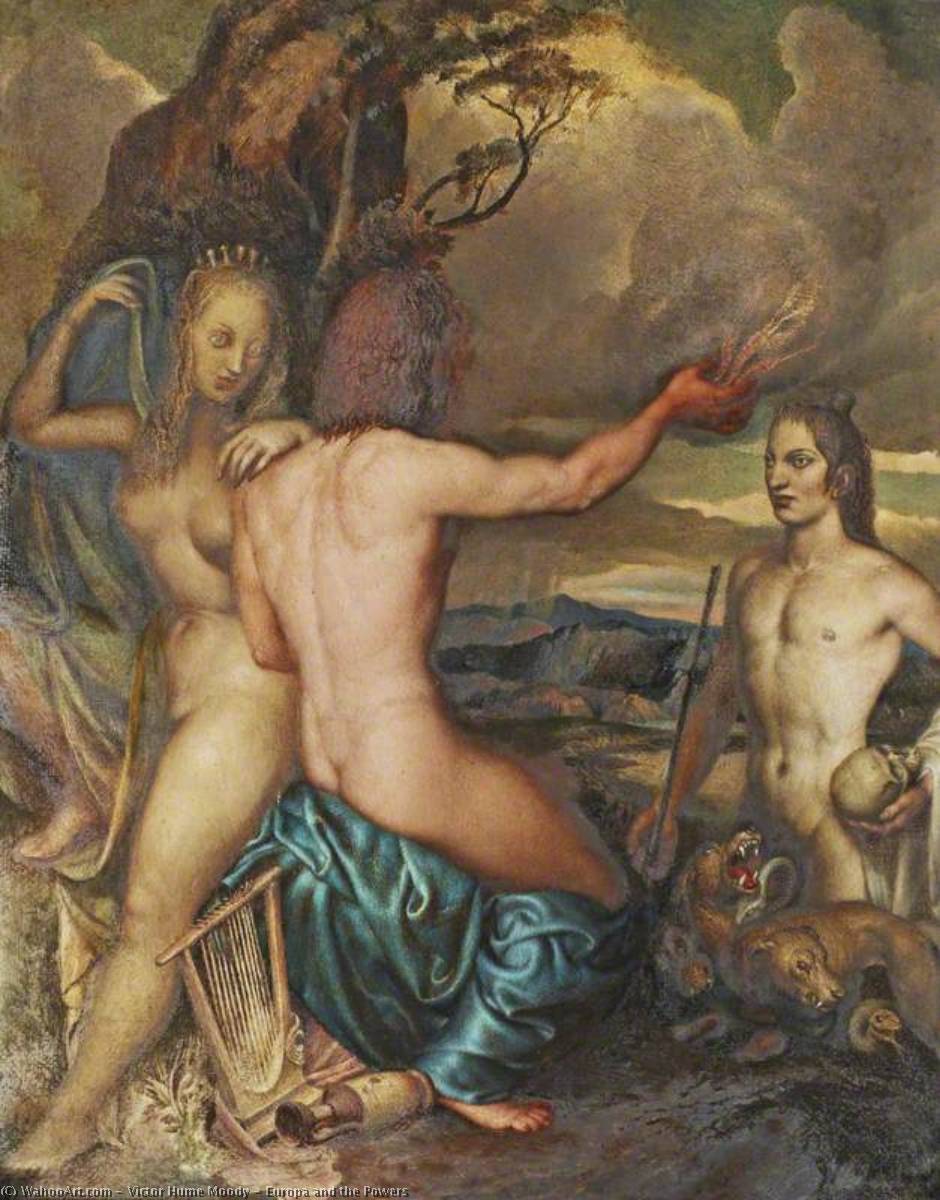 Europa And The Powers — Victor Hume Moody