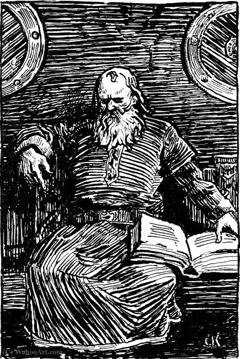 Snorre Sturluson-christian Krohg — Christian Krohg