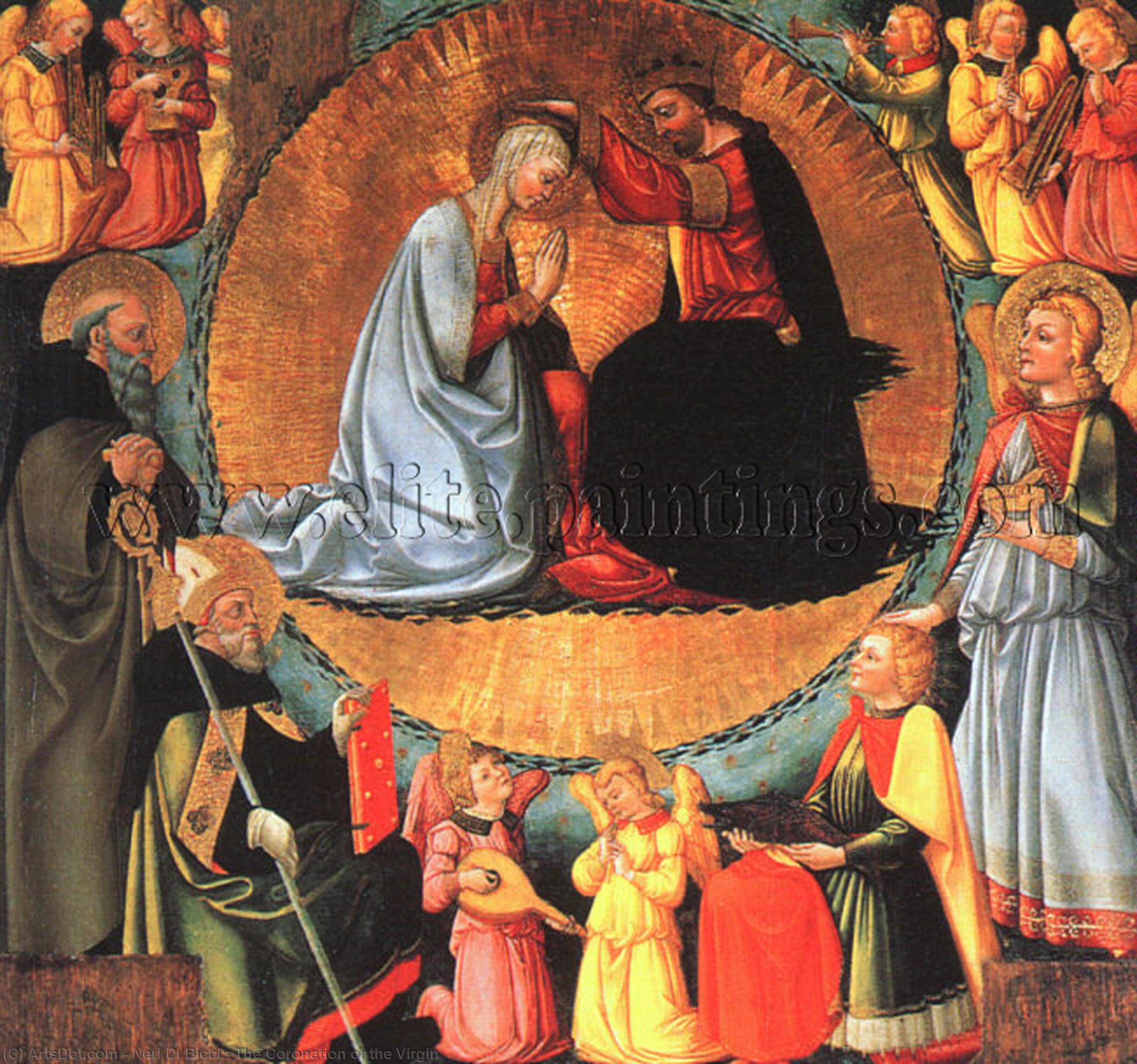 The Coronation Of The Virgin — Bicci Di Neri