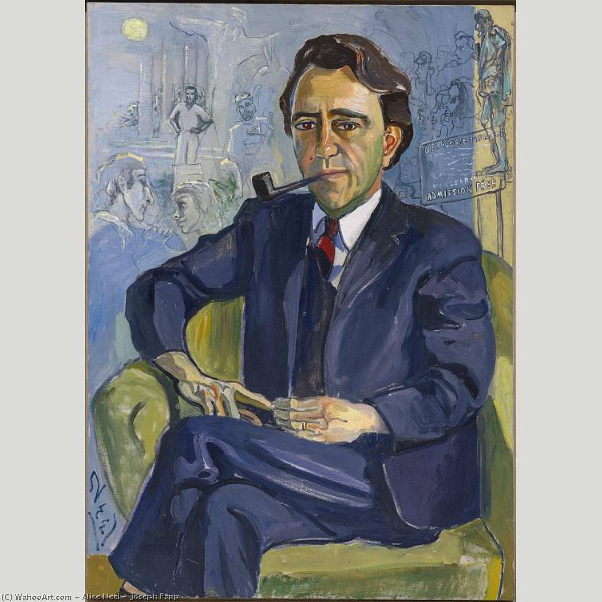Joseph Papp — Alice Neel