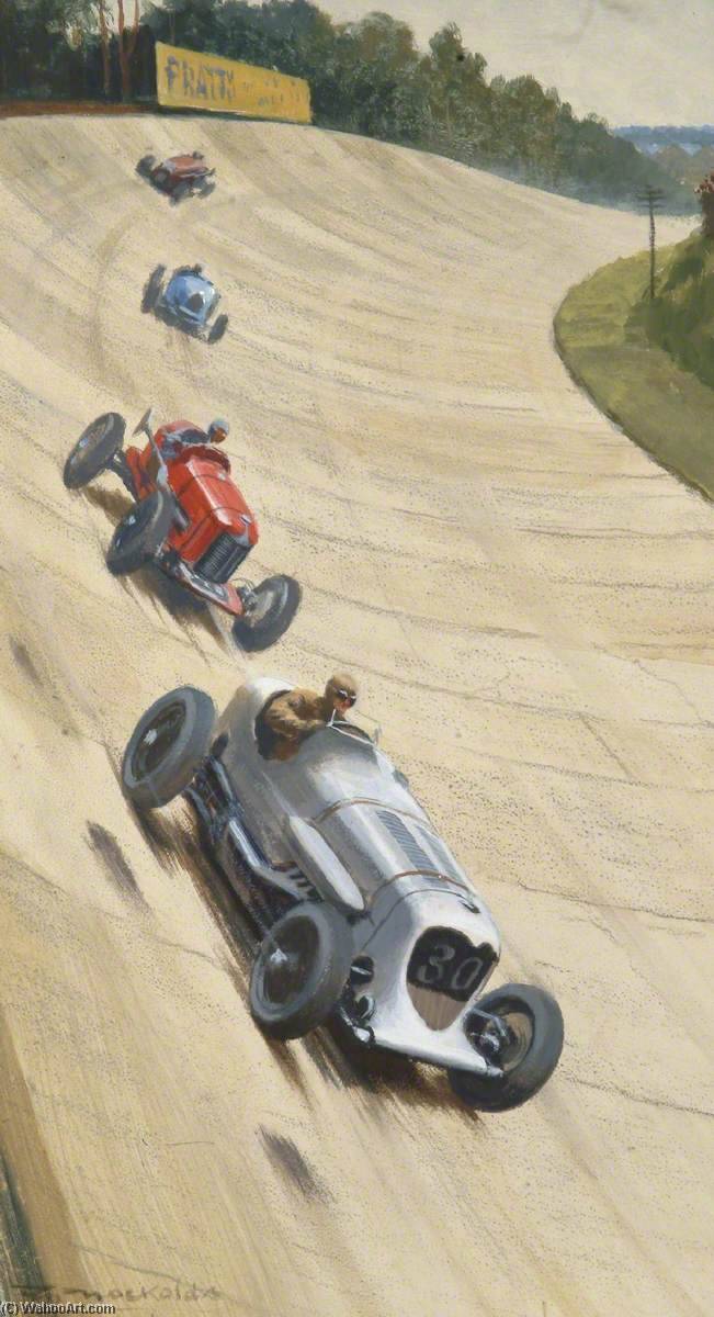 Napier Railton And Duesenberg On Banking — Roy Anthony Nockolds