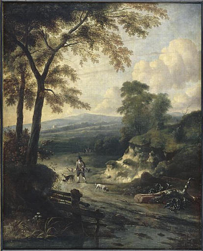 Paysage Au Fauconnier — Wynants Jan
