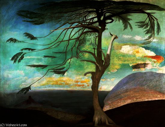 The Lonely Cedar — Tivadar Csontváry Kosztka