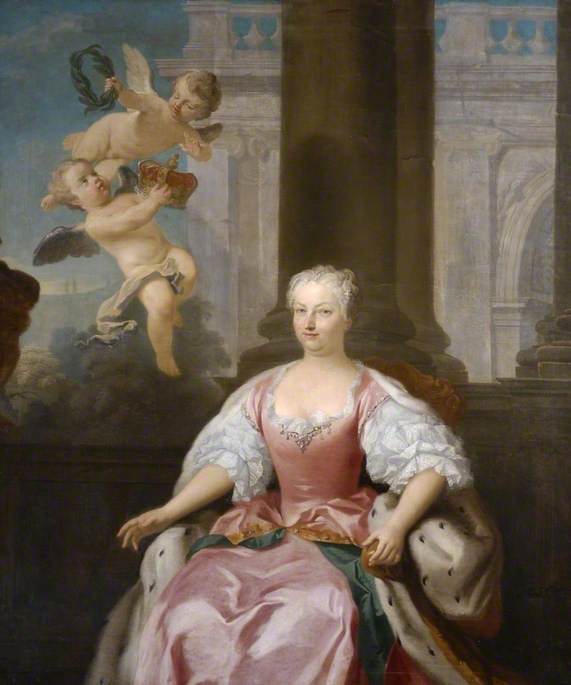 Carolina De Ansbach — Jacopo Amigoni