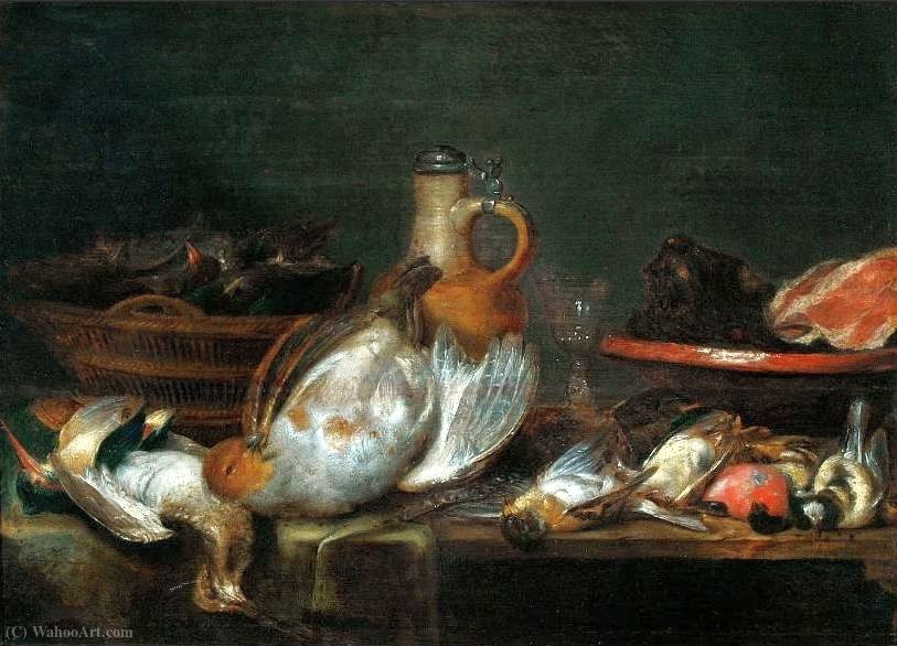 Still Life With Birds. — Alexander Adriaenssen