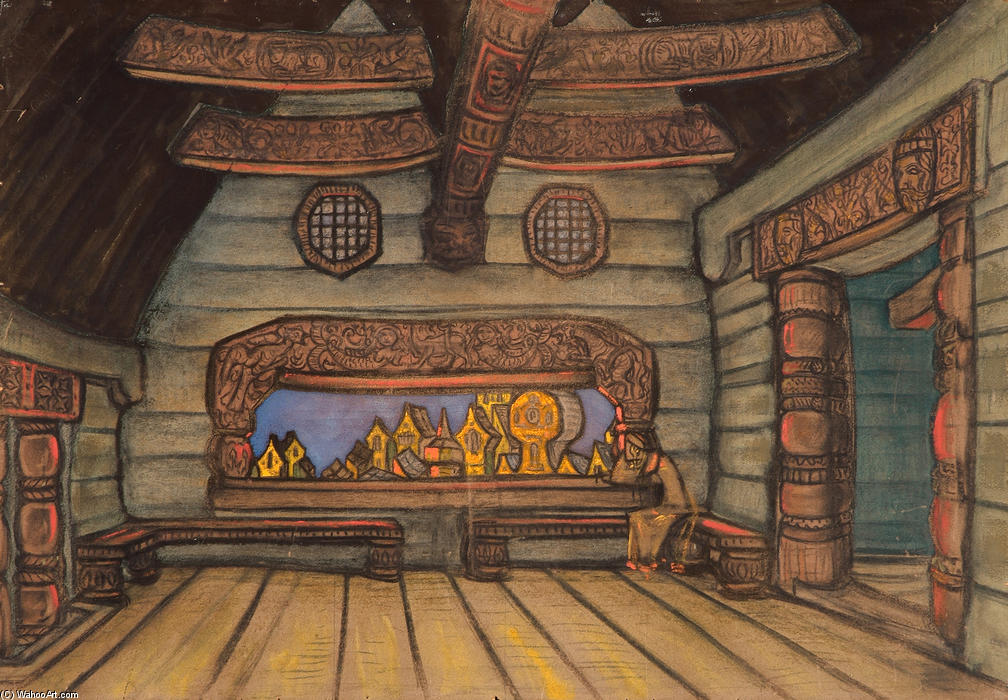 Tower Chamber Of Yaroslavna — Nicholas Roerich