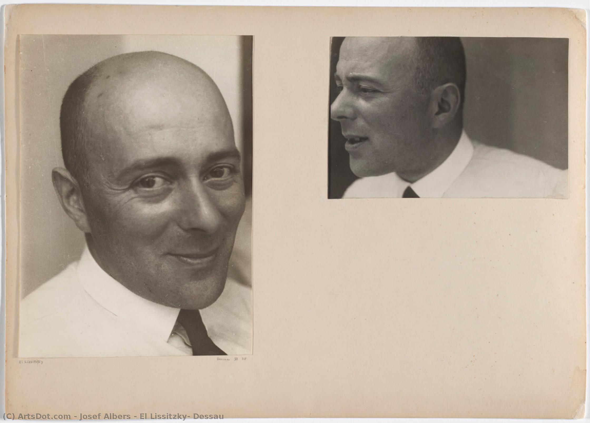 El Lissitzky, Dessau — ヨーゼフ・アルベルス