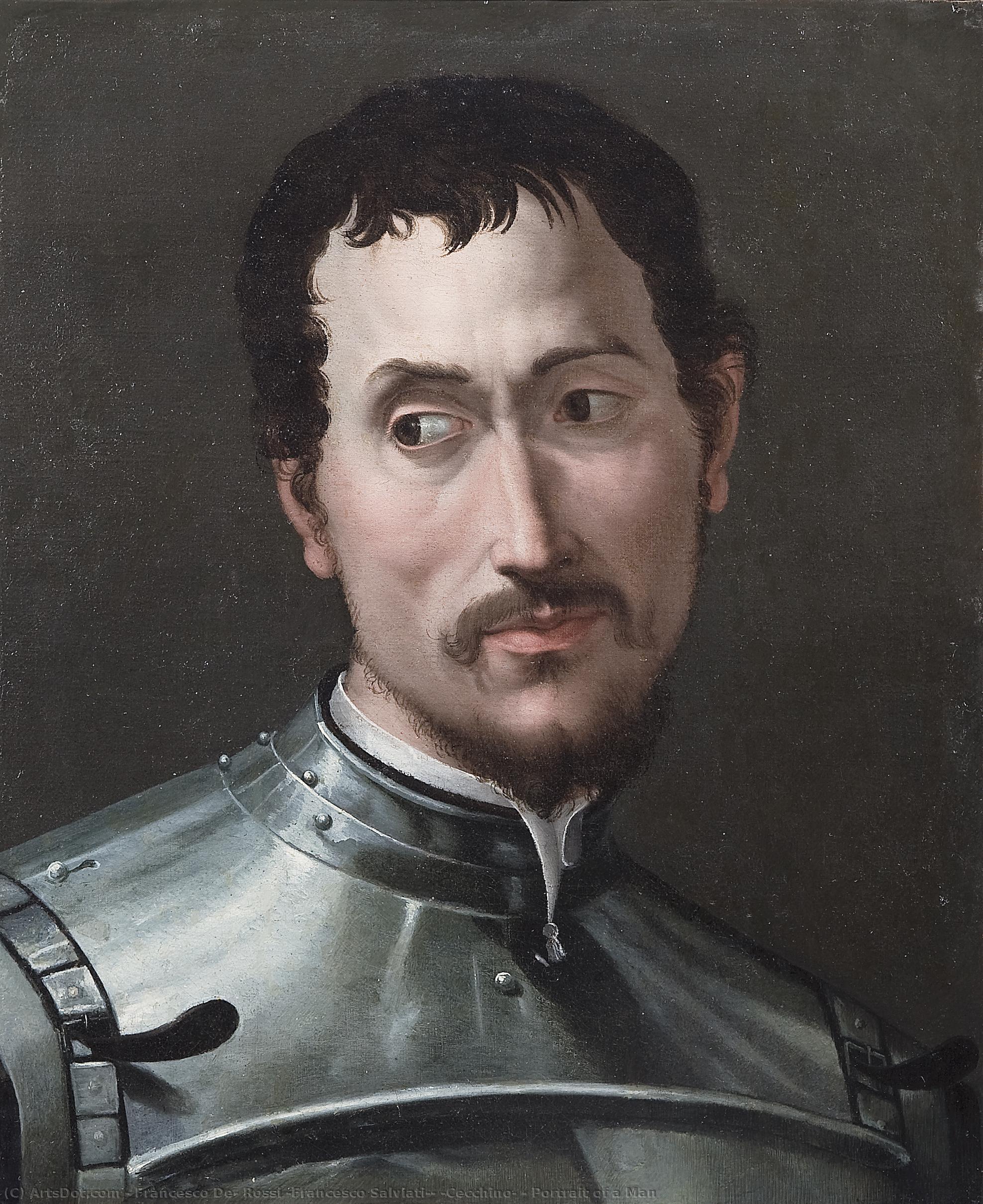 Portrait Of A Man — Francesco De Rossi (francesco Salviati) (cecchino)