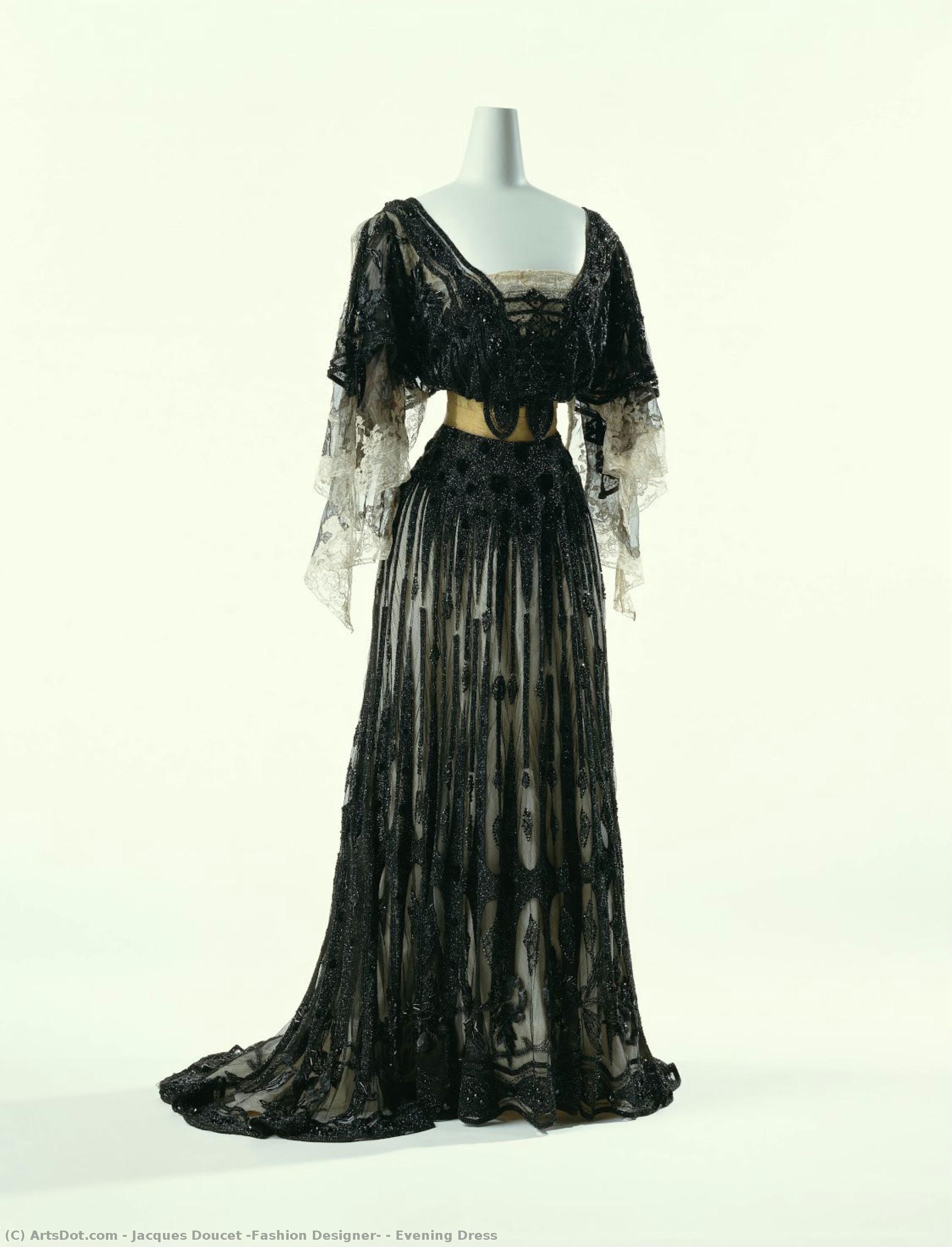 Evening Dress — Jacques Doucet (fashion Designer)