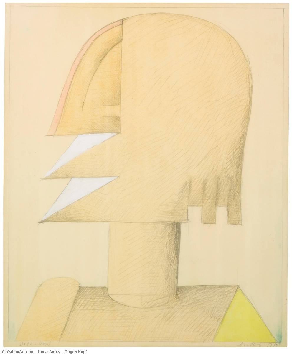 Dogon Kopf — Horst Antes