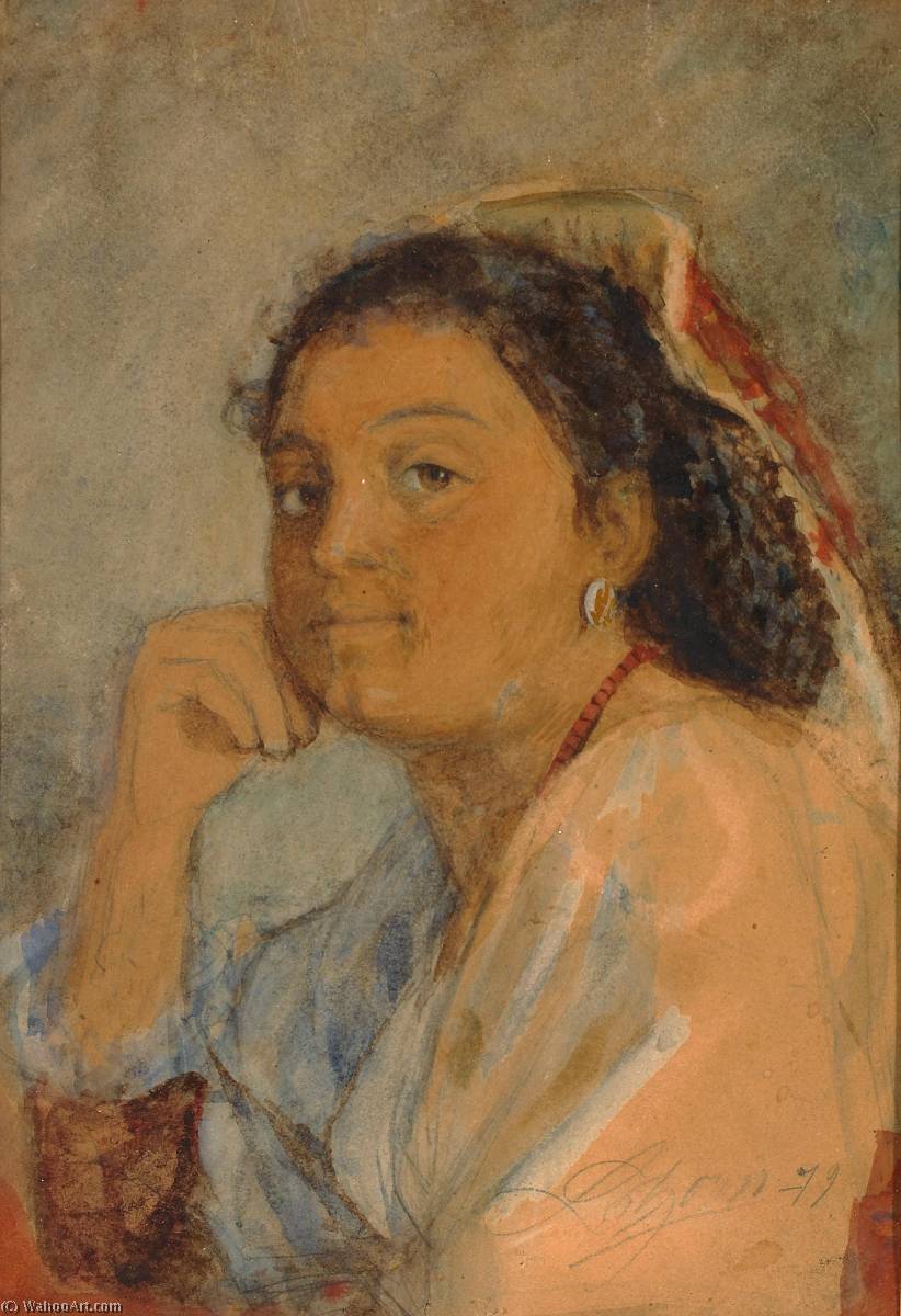 Swedish Spanjorska Spanish Woman — Anders Leonard Zorn
