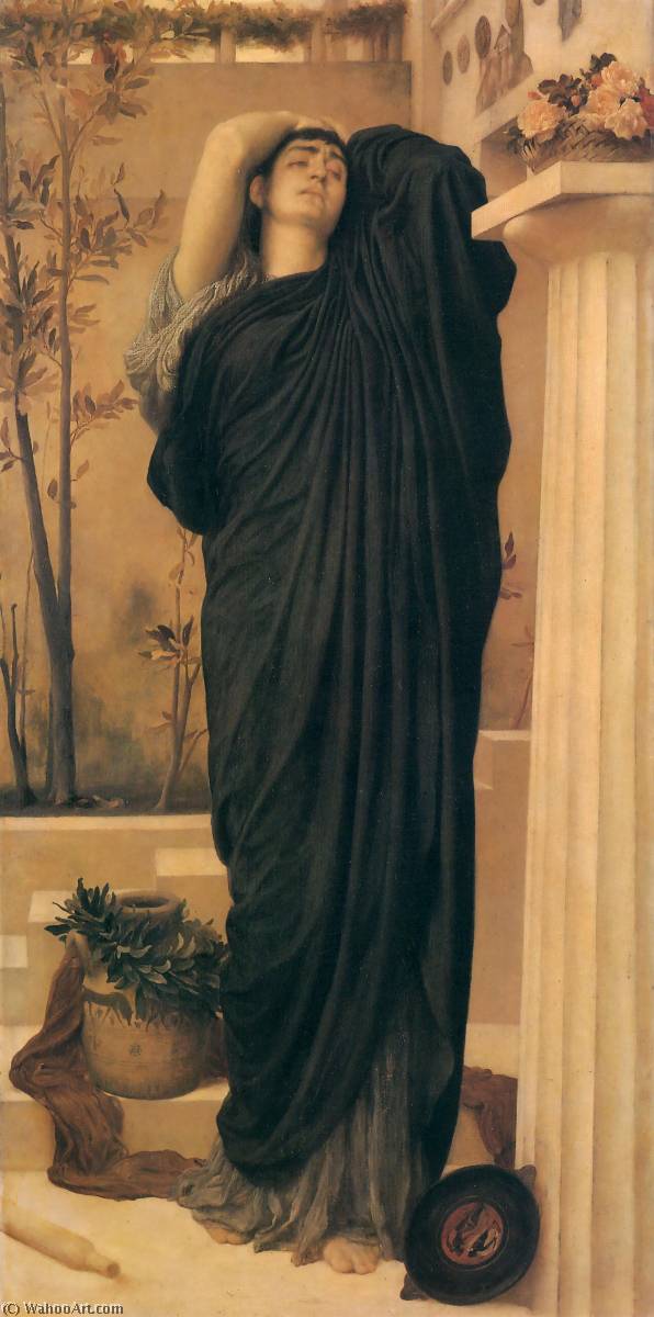 Electra At The Tomb Of Agamemnon — Sir Frederic Lord Leighton