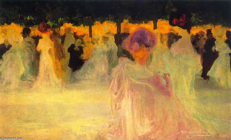 The Parisian Garden Or The Theatre Garden — エルメネギルド・アングラダ・カマラサ
