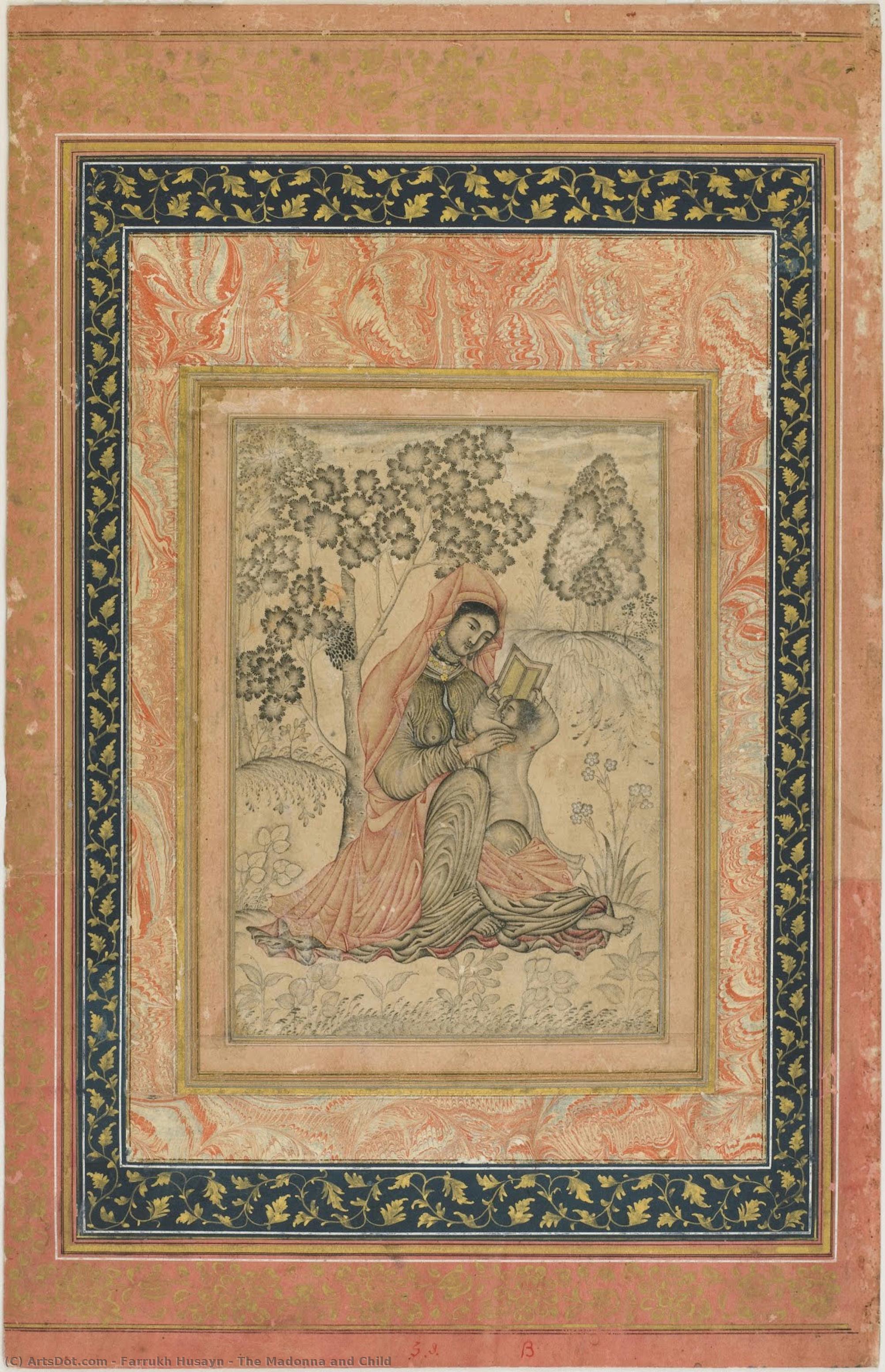 The Madonna And Child — Farrukh Husayn