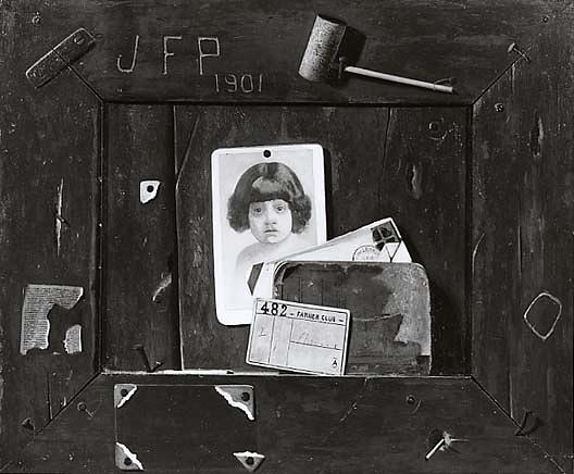 Still Life With Portrait Of Artist's Daughter, (painting) — John Frederick Peto