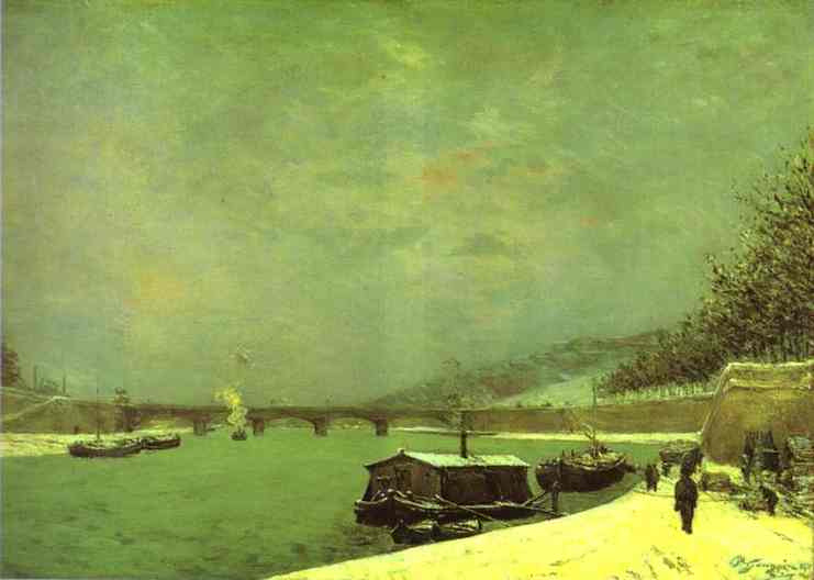 Die Seine Am Pont D'iéna — Eugène Henri Paul Gauguin