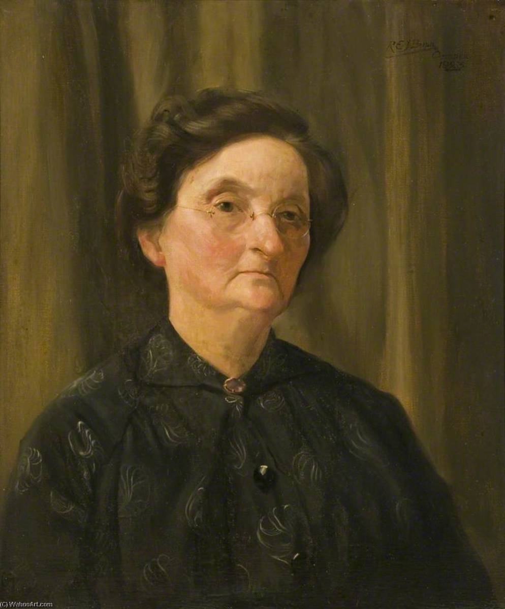 Miss Edith Ellen Davis, Long Serving Employee Of The Wills Company — Reginald Edgar James Bush