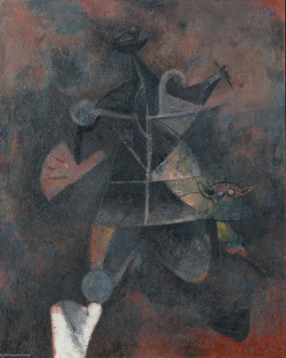 Hombre Perseguido — Rufino Tamayo
