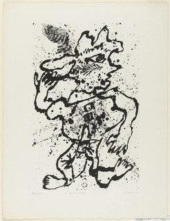 The Feather In A Cap (la Plume Au Chapeau) — Jean Philippe Arthur Dubuffet