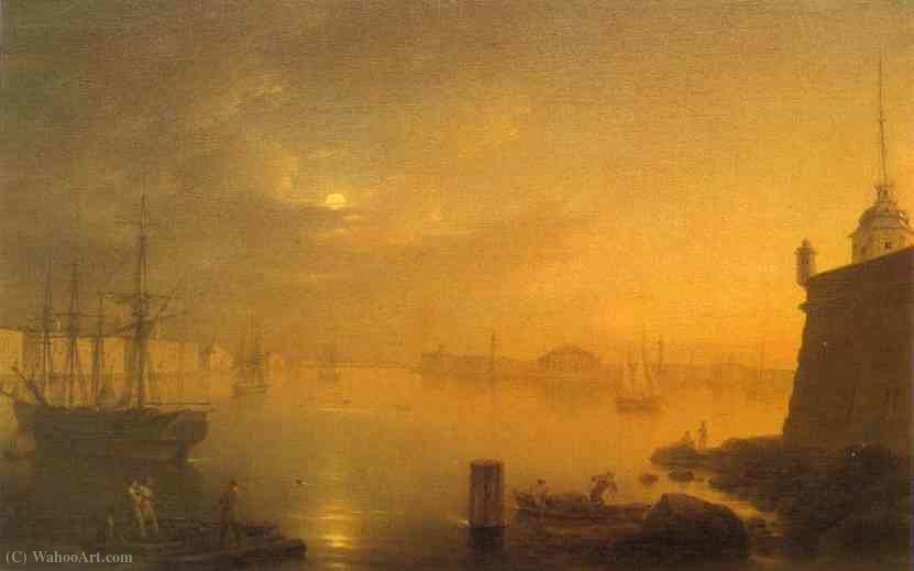 Moonlit Night In St. Petersburg — Maksim Nikiforovich Vorobiev
