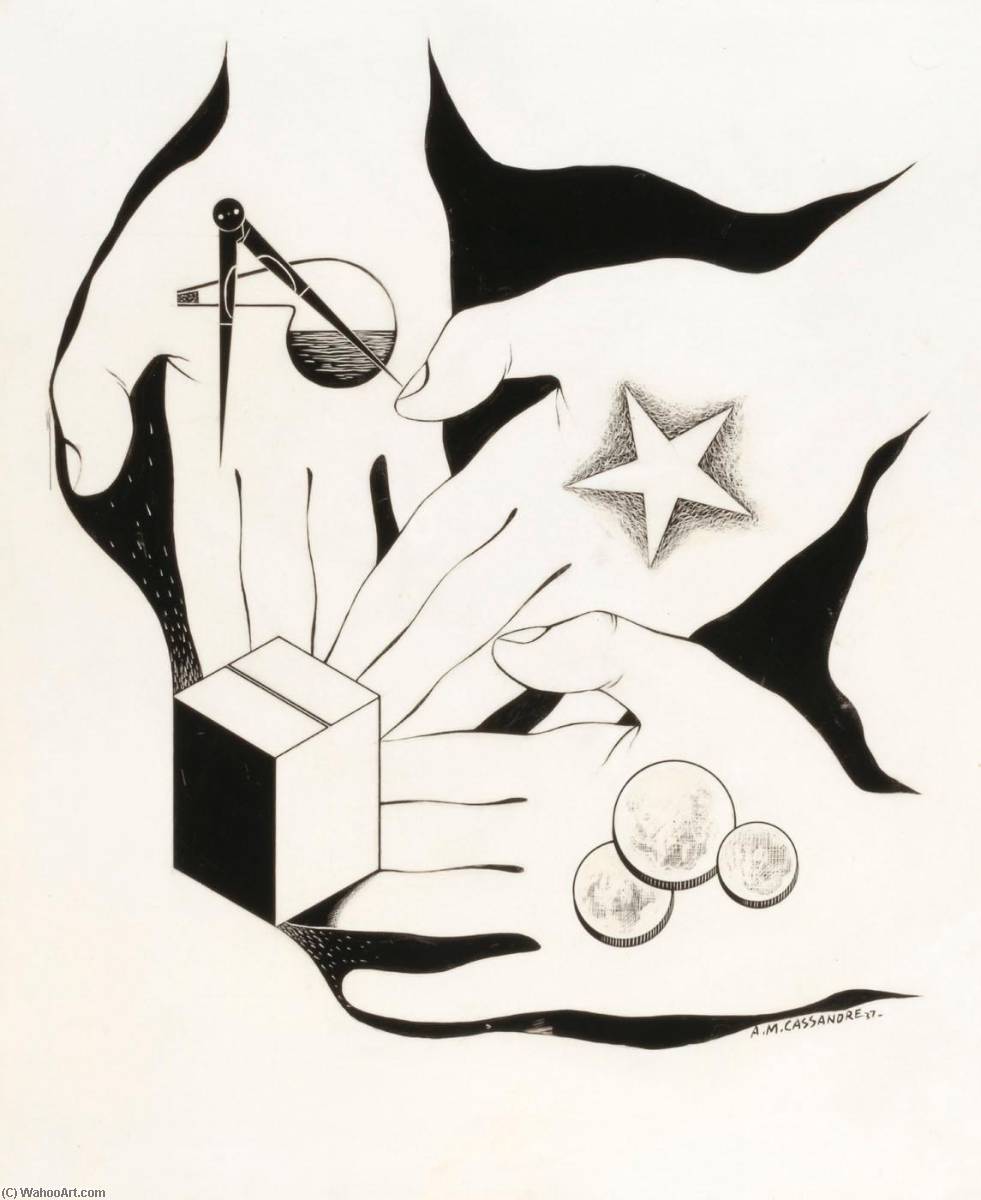 Mobilization, From The Early Series — Adolphe Jean-marie Mouron Cassandre