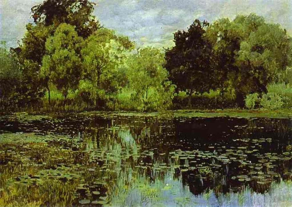 Overgrown Pond. Study — Isaak Ilyich Levitan