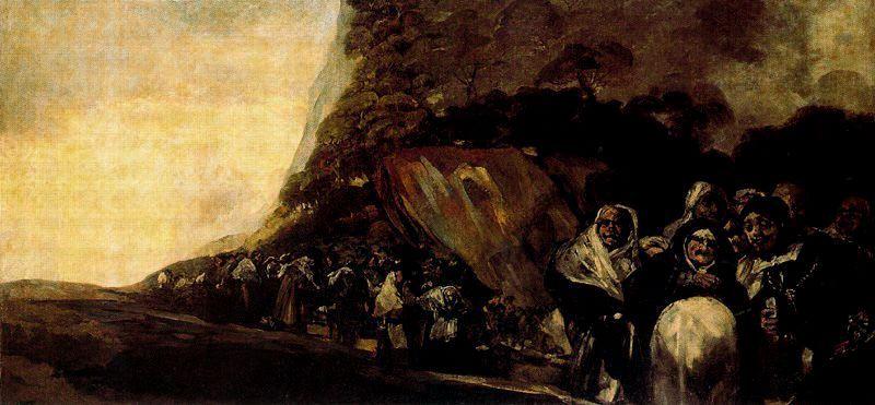 Pilgrimage To The Fountain Of St Isidor — Francisco José De Goya Y Lucientes
