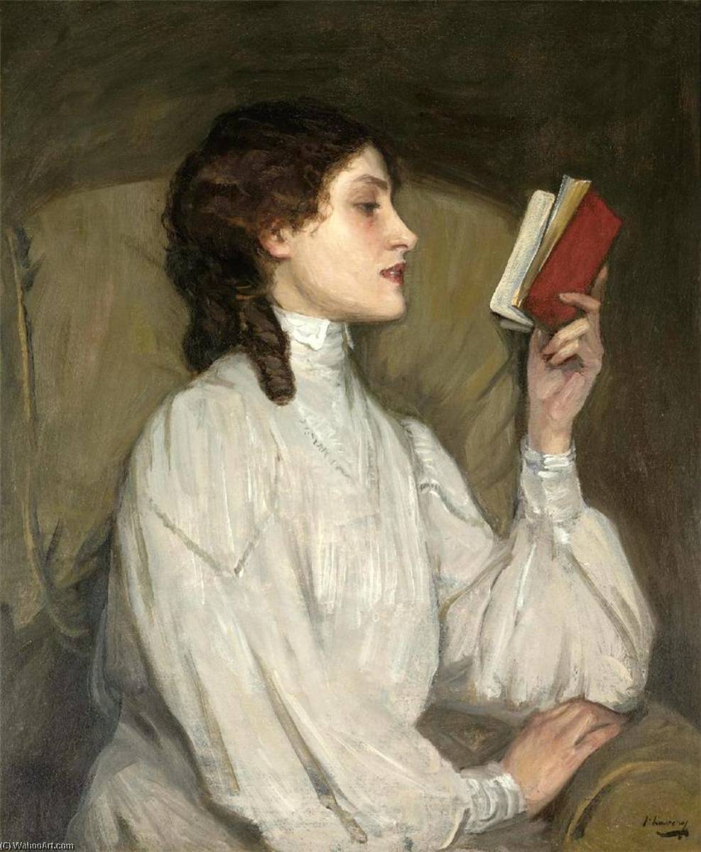 Miss Auras. The Red Book — Sir John Lavery