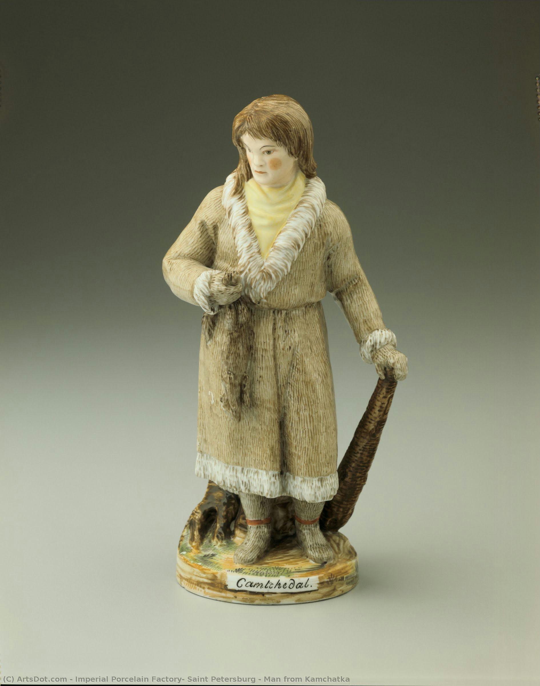 Man From Kamchatka — Fábrica Imperial De Porcelana, San Petersburgo