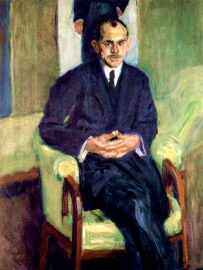 Portrait Of A Seated Man — Richard Gerstl