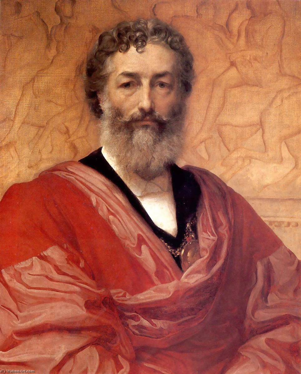 Self Portrait — Фредерик Лейтън