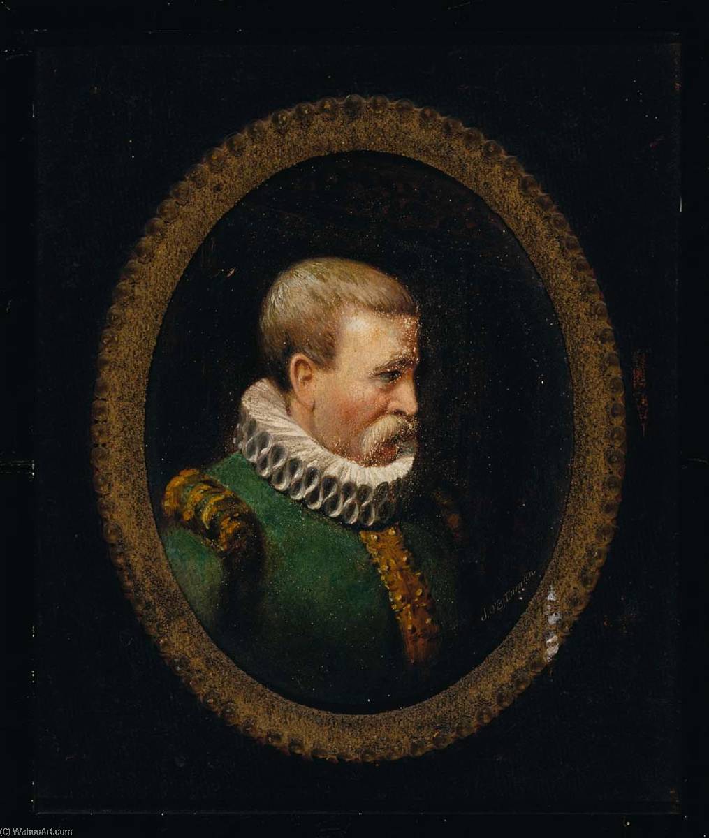 Portrait Of A Huguenot Gentleman Of The Time Of Charles Ix — John O'brien Inman