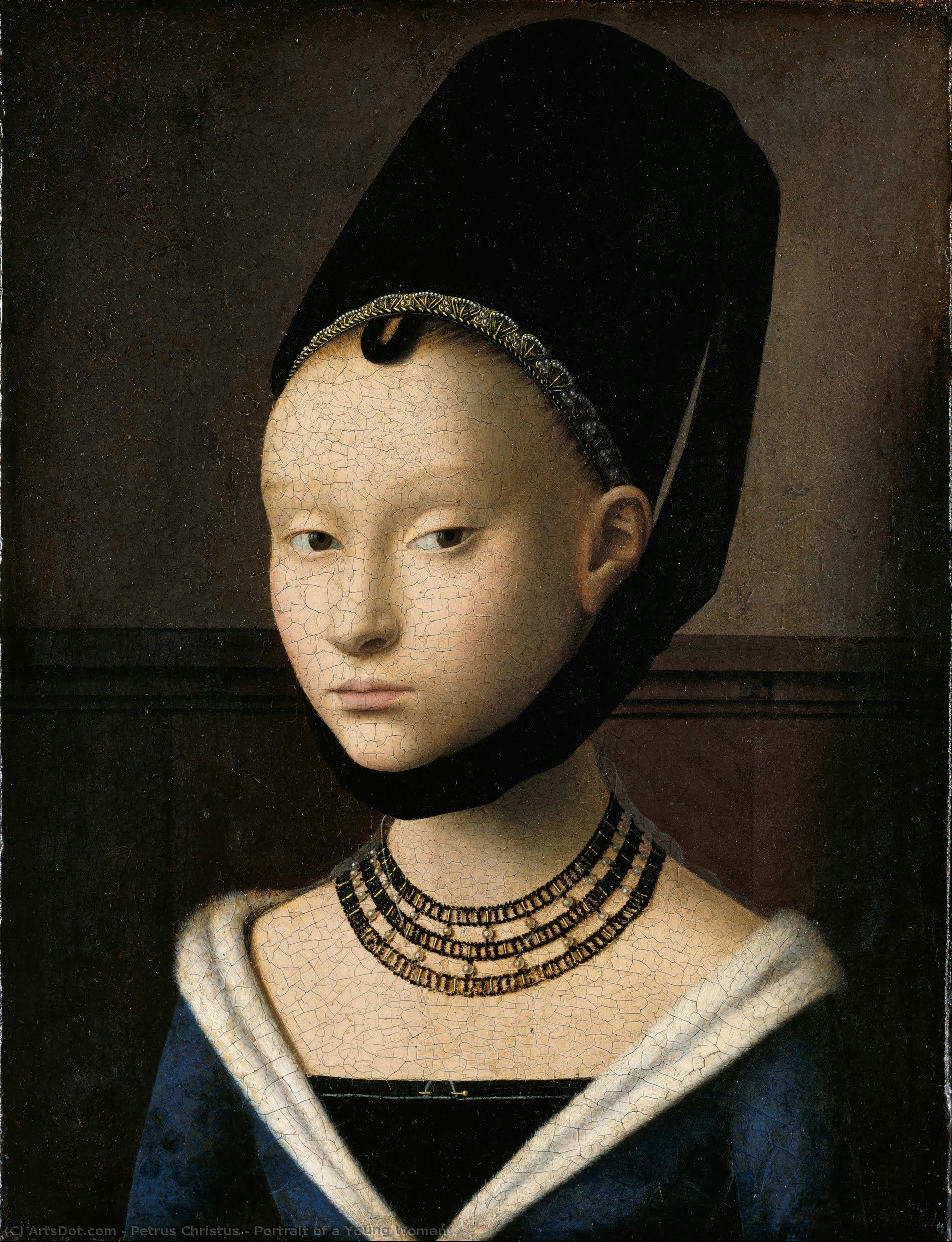 Portrait Of A Young Woman — Петрус Кристоф