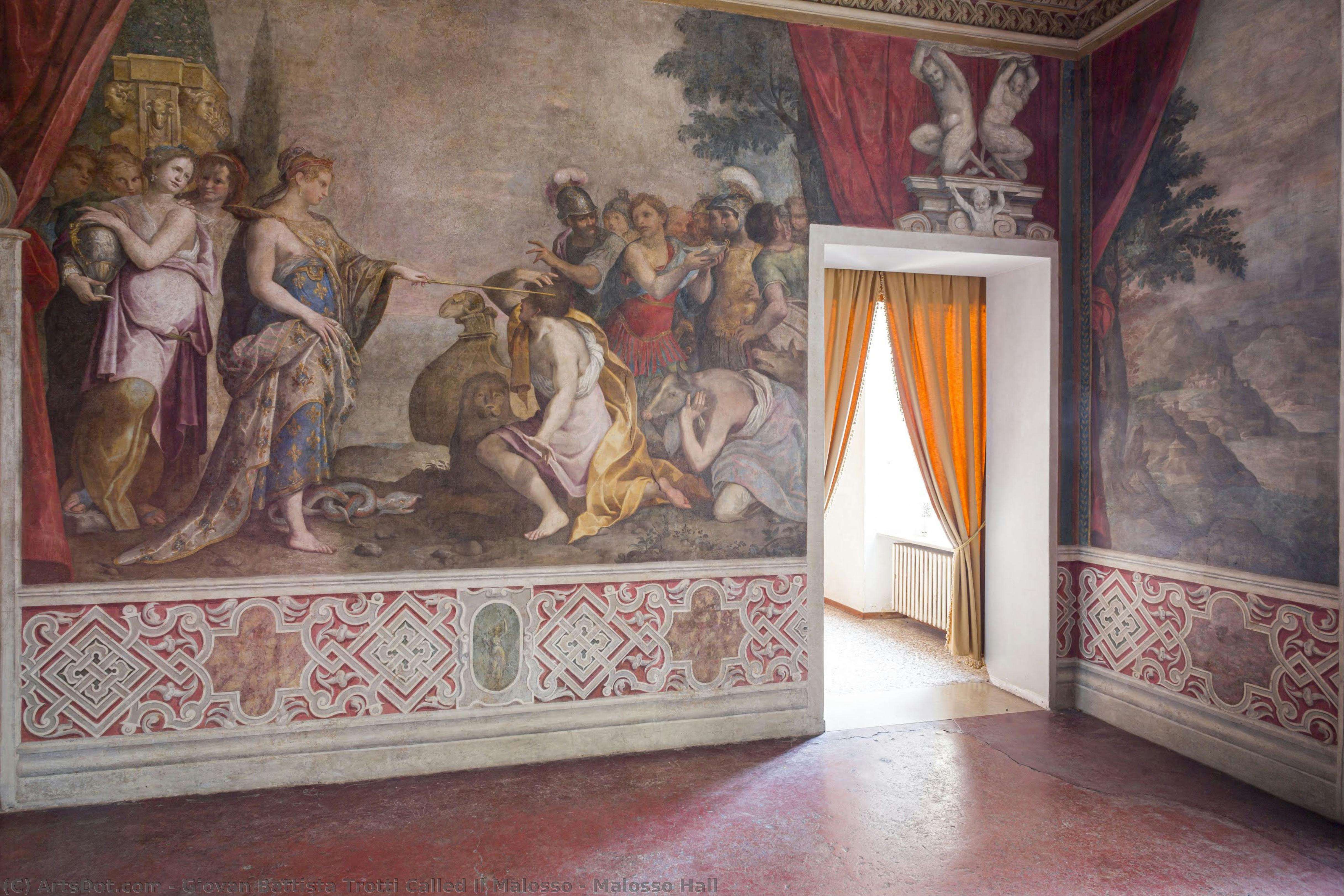 Malosso Hall — Giovan Battista Trotti Called Il Malosso