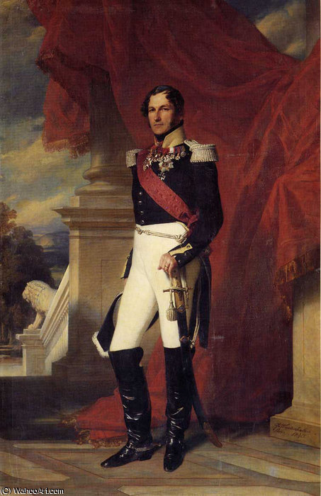 Xavier Leopold I King Of The Belgians — Franz Xavier Winterhalter