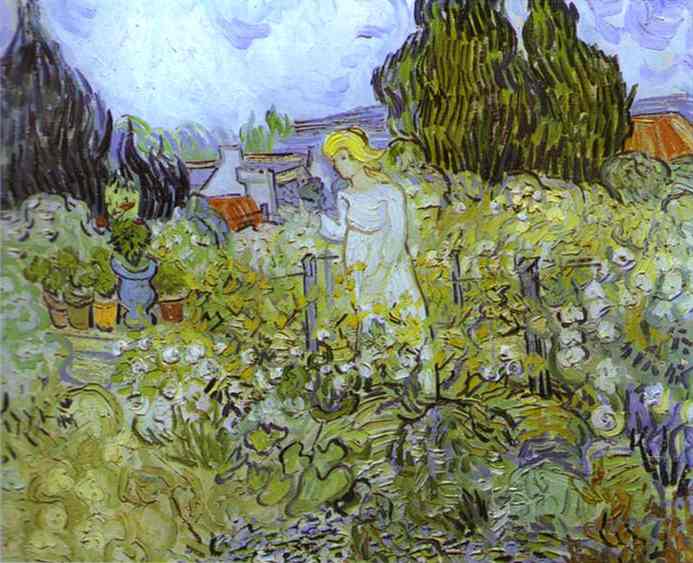 Mlle. Gachet In Ihrem Garten In Auvers-sur-oise — Vincent Willem Van Gogh